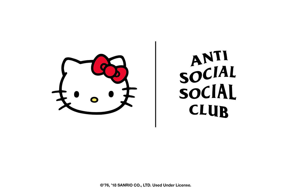 Anti Social Social Clubが最新コレクションにハローキティとのコラボを発表