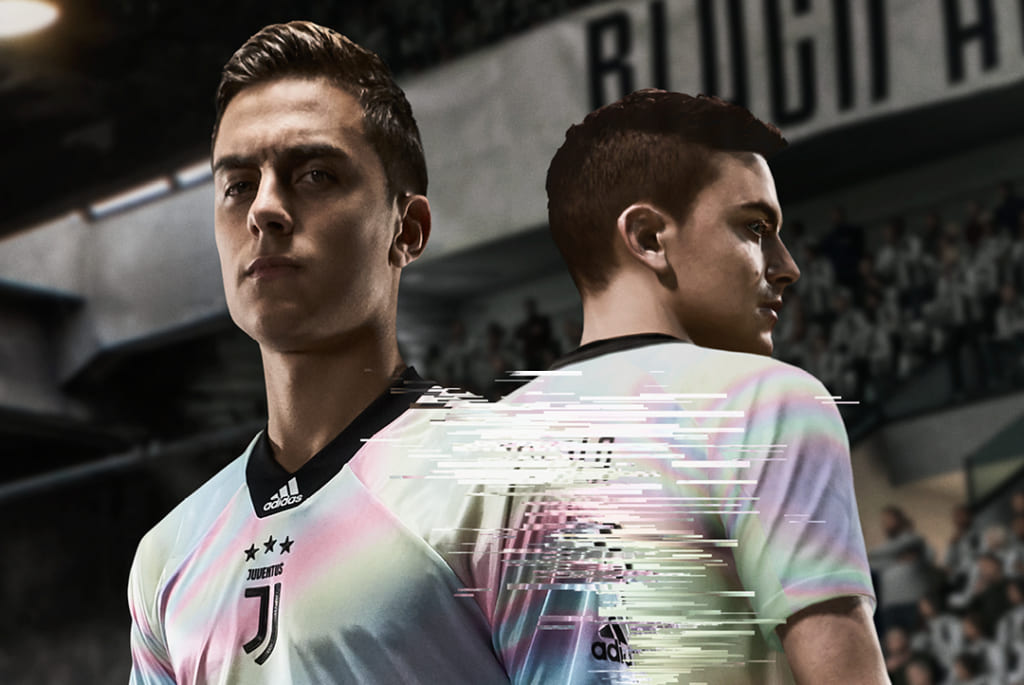 新品 ユベントス EA SPORTS 4thユニフォーム FIFA19