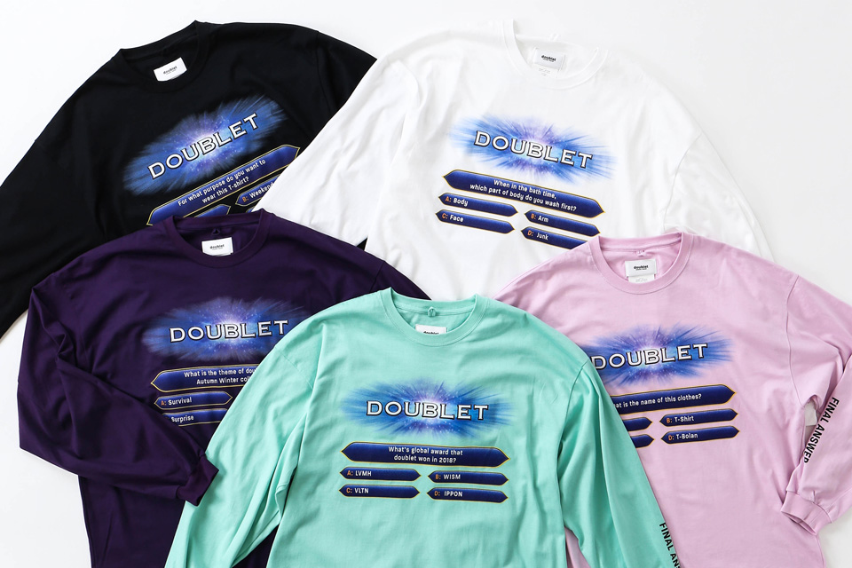 doublet×WISM第6弾<br>有名クイズ番組をオマージュ