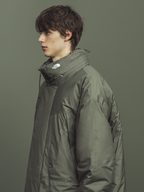 hyke the north face ハイク ノースフェイス ダウンコート - ロングコート