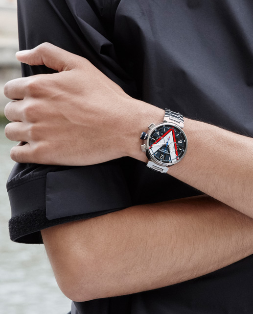 ダミエ」をインスピレーション源にLouis Vuitton「タンブール」に新作