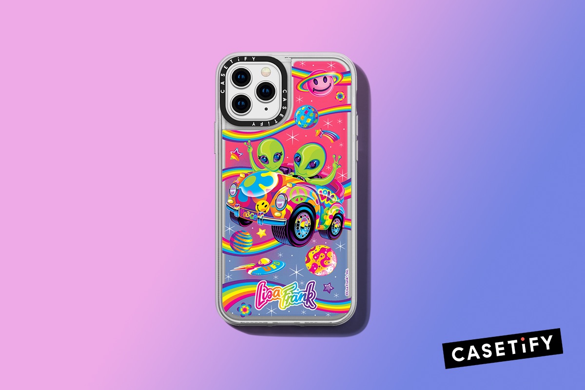 人気コラボが復活「Lisa Frank x CASETiFY」コレクション