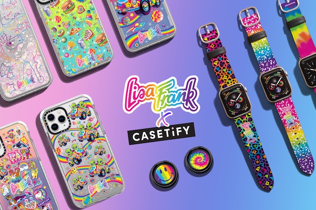 人気コラボが復活「Lisa Frank x CASETiFY」コレクション