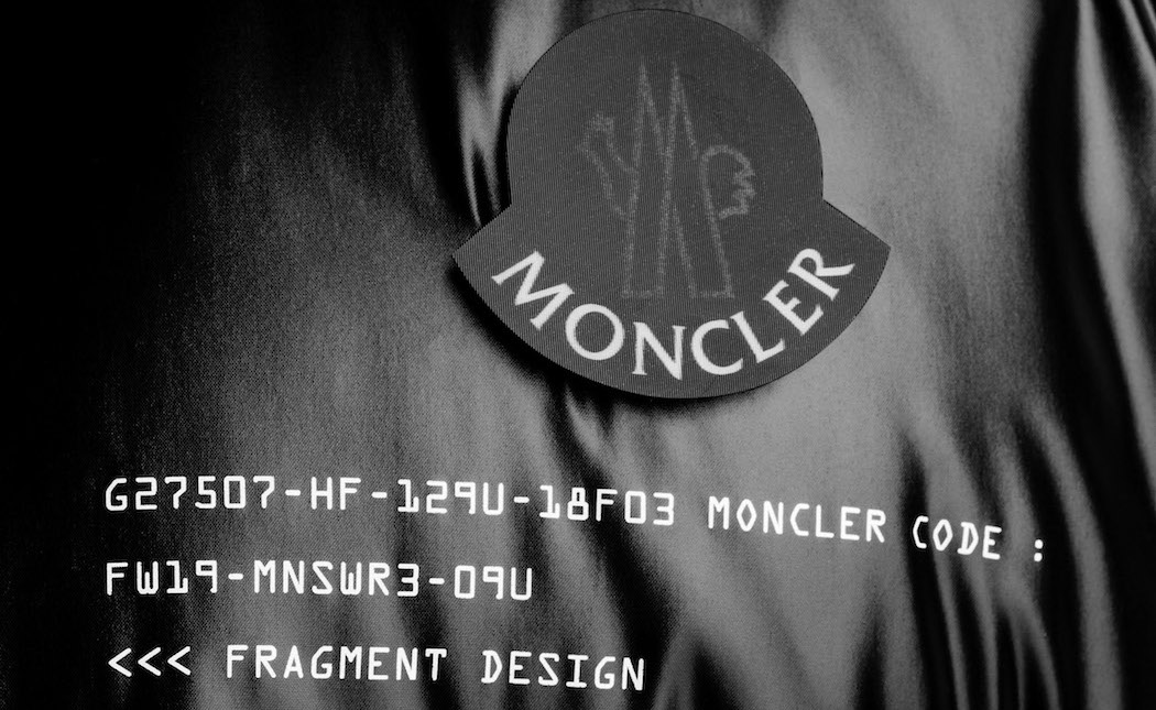 美品✨MONCLER×Fragment コラボ 藤原ヒロシ ロンT 長袖 黒 藤原ヒロシが手掛ける「7 モンクレール フラグメント ヒロシ・フジワラ