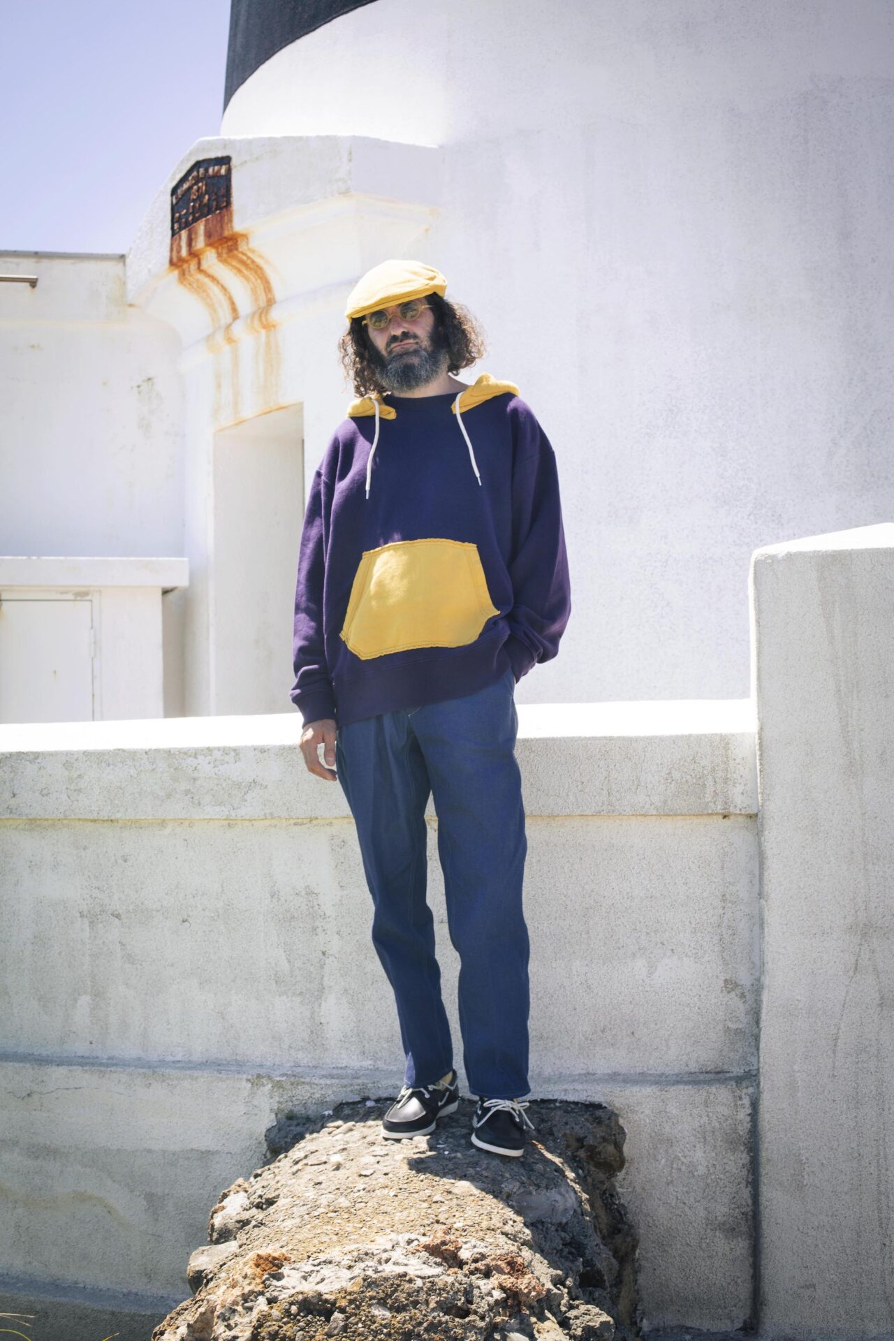 ヘリーハンセン　HELLY HANSEN (M) デニムジャケット　RMC HELLY HANSEN R.M.Cから海のロマン詰め込んだ秋冬新作