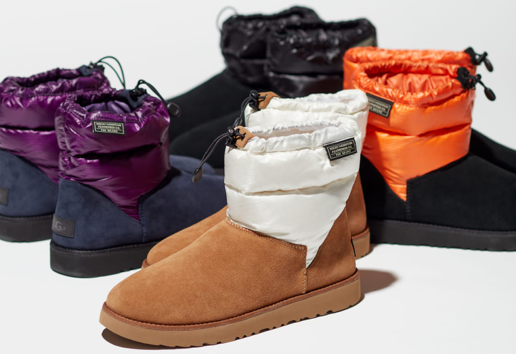 UGG® × Rocky Mountain Featherbed × BEAMS、トリプルコラボブーツが  