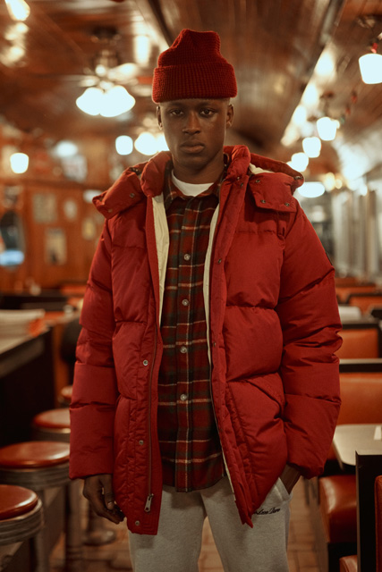 WOOLRICH×AIME LEON DORE ダウンジャケット XS