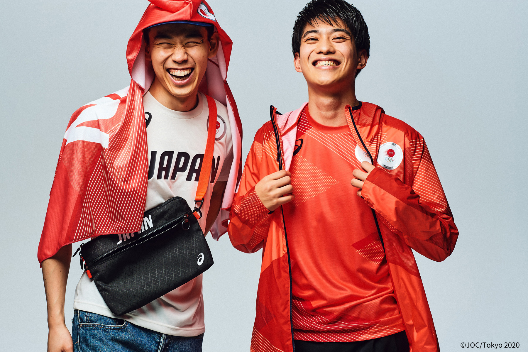 オリンピック日本代表選手団エンブレムジャケット&タオル ASICSが日本代表選手団オフィシャルスポーツウェア「ポディウム