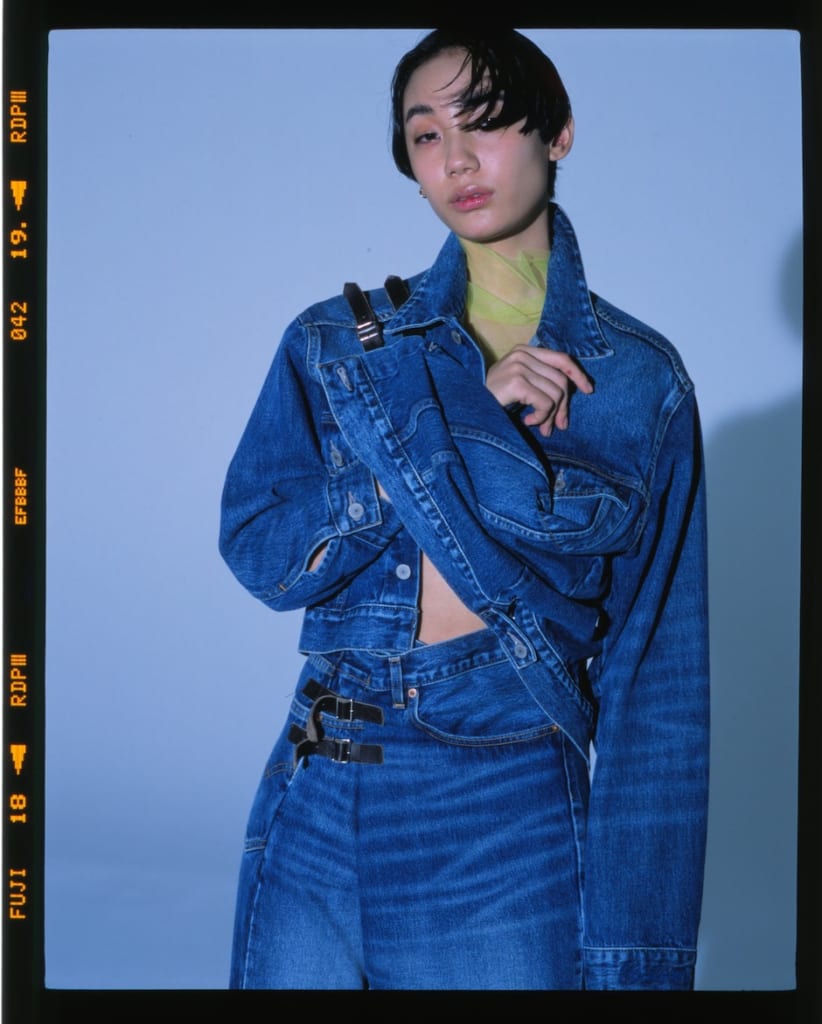 LEVI’S facetasmコラボデニムジャケット