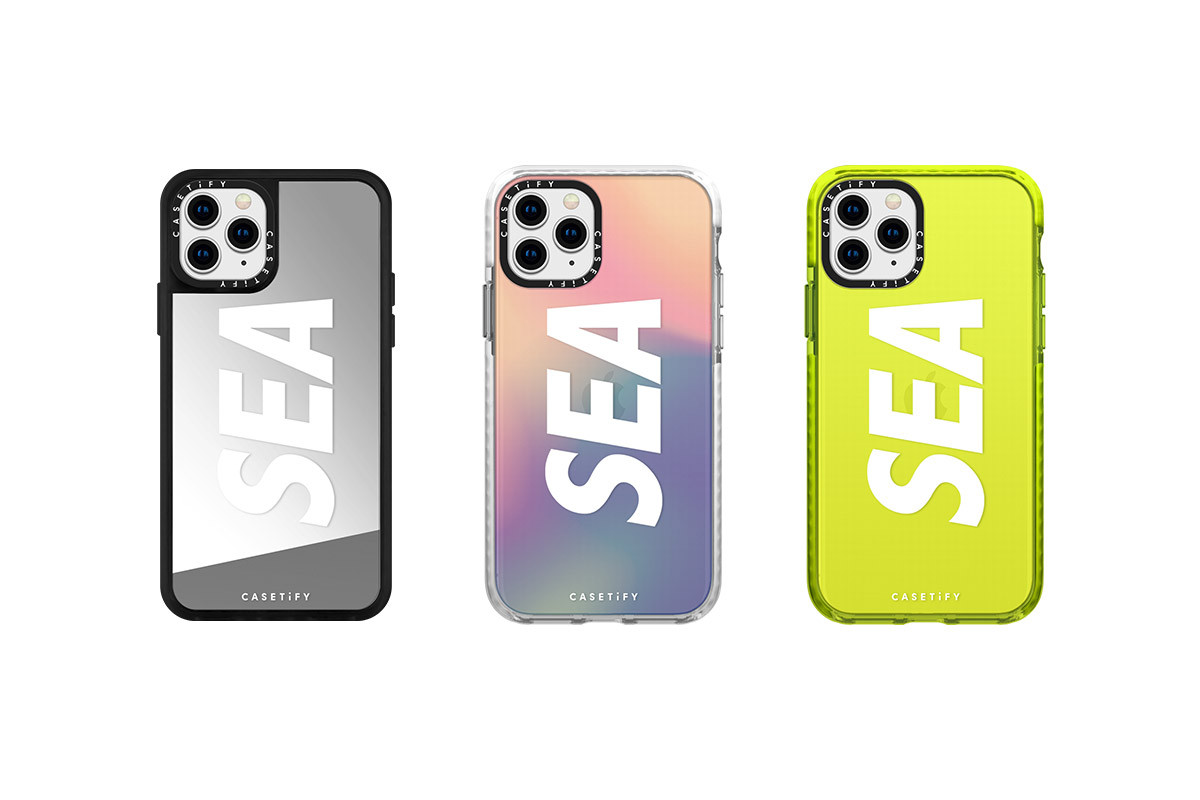 WIND AND SEA × CASETiFY MAIN LOGO - SEA