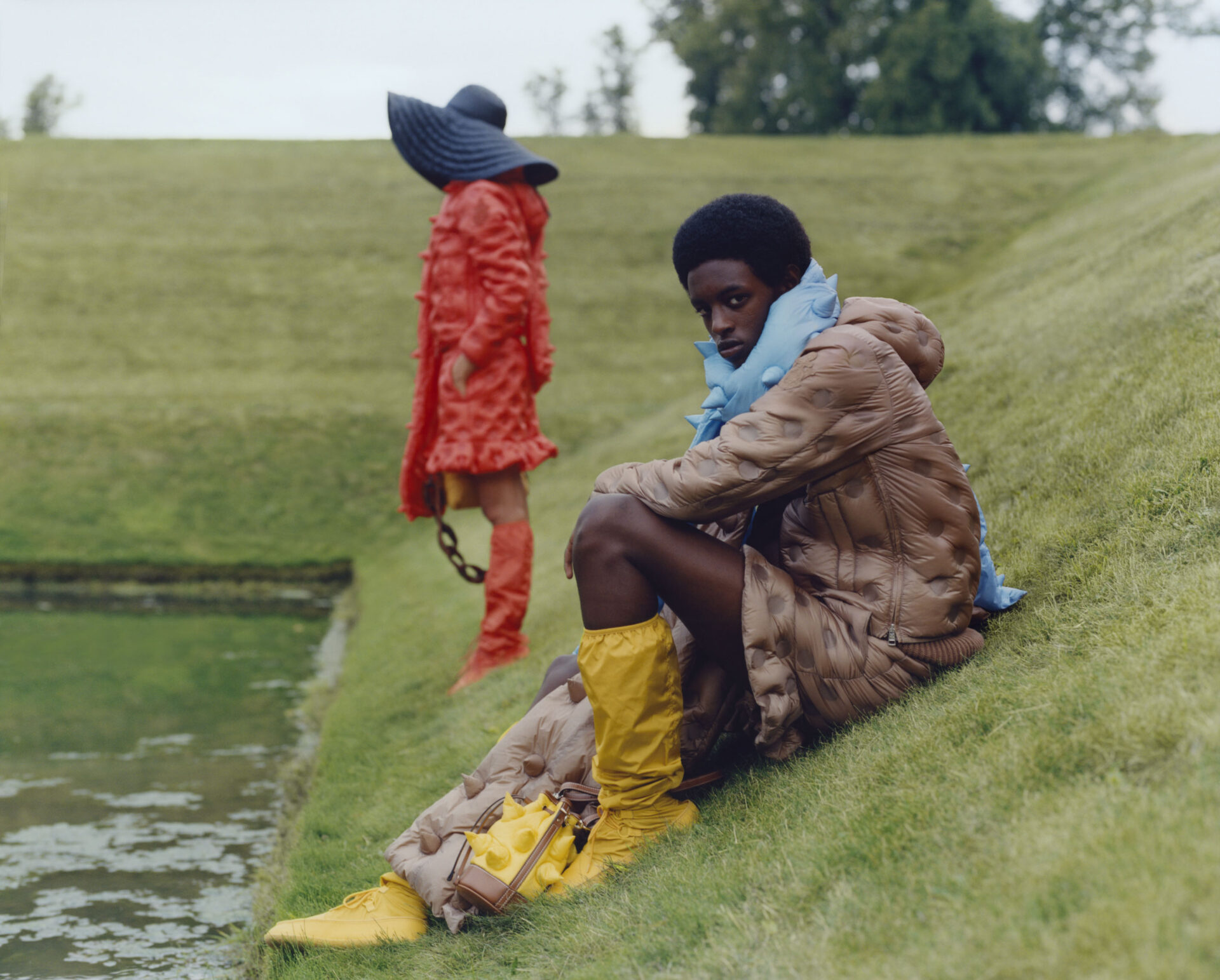 MONCLER JW ANDERSON ショルダーウォレット　ネイビー 財布 MONCLER JW ANDERSON ショルダーウォレット ネイビー 財布 - メルカリ