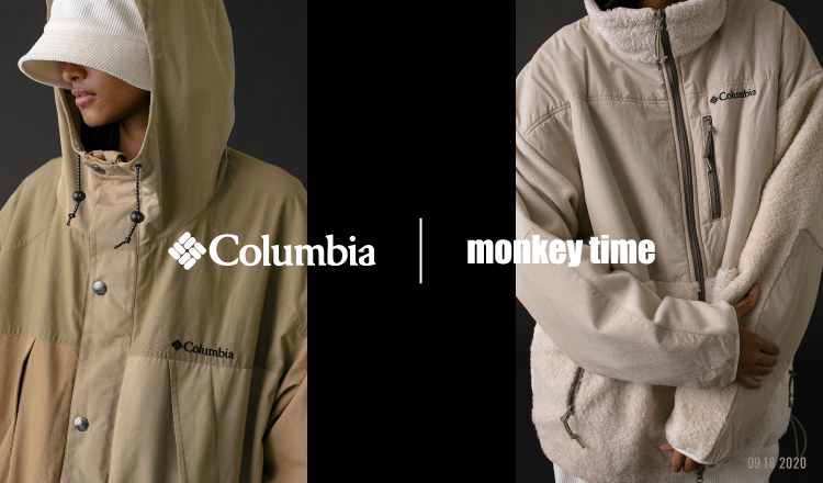 Columbia Black label × monkey time ジャケット-