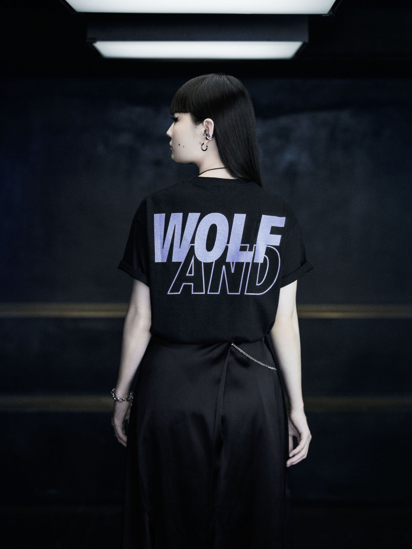 Klaus Haapaniemi スロー ラビットフォレストグリーン KLIPPAN/クリッパン ウール シングルブランケット rabbits play