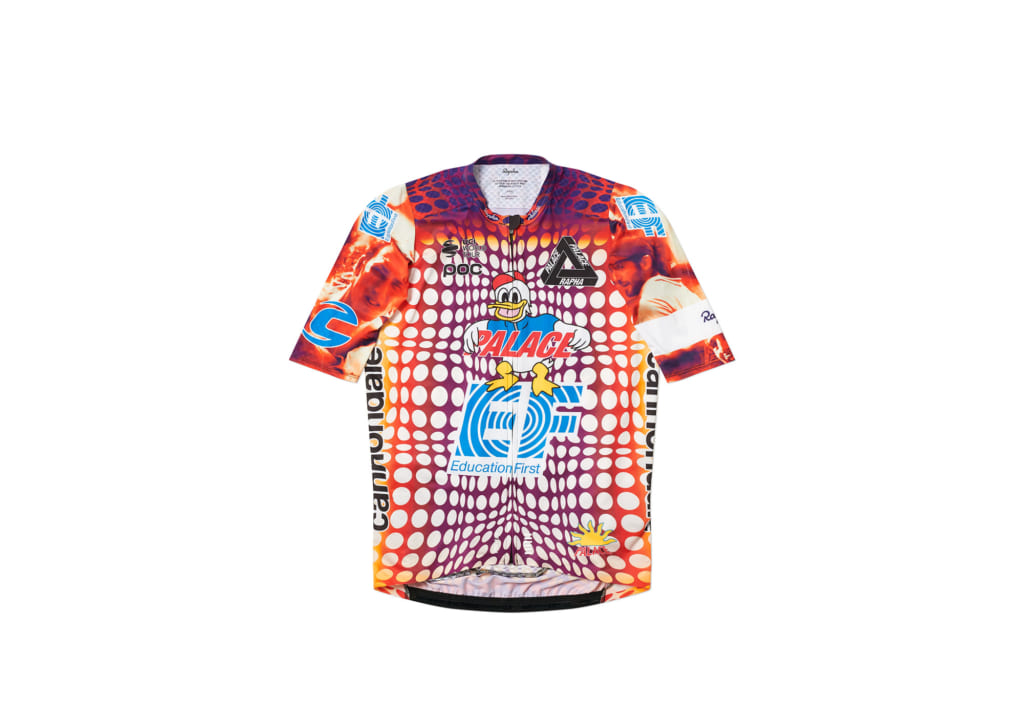 PALACE SKATEBOARDS × Rapha、ロードレースチーム着用コラボ