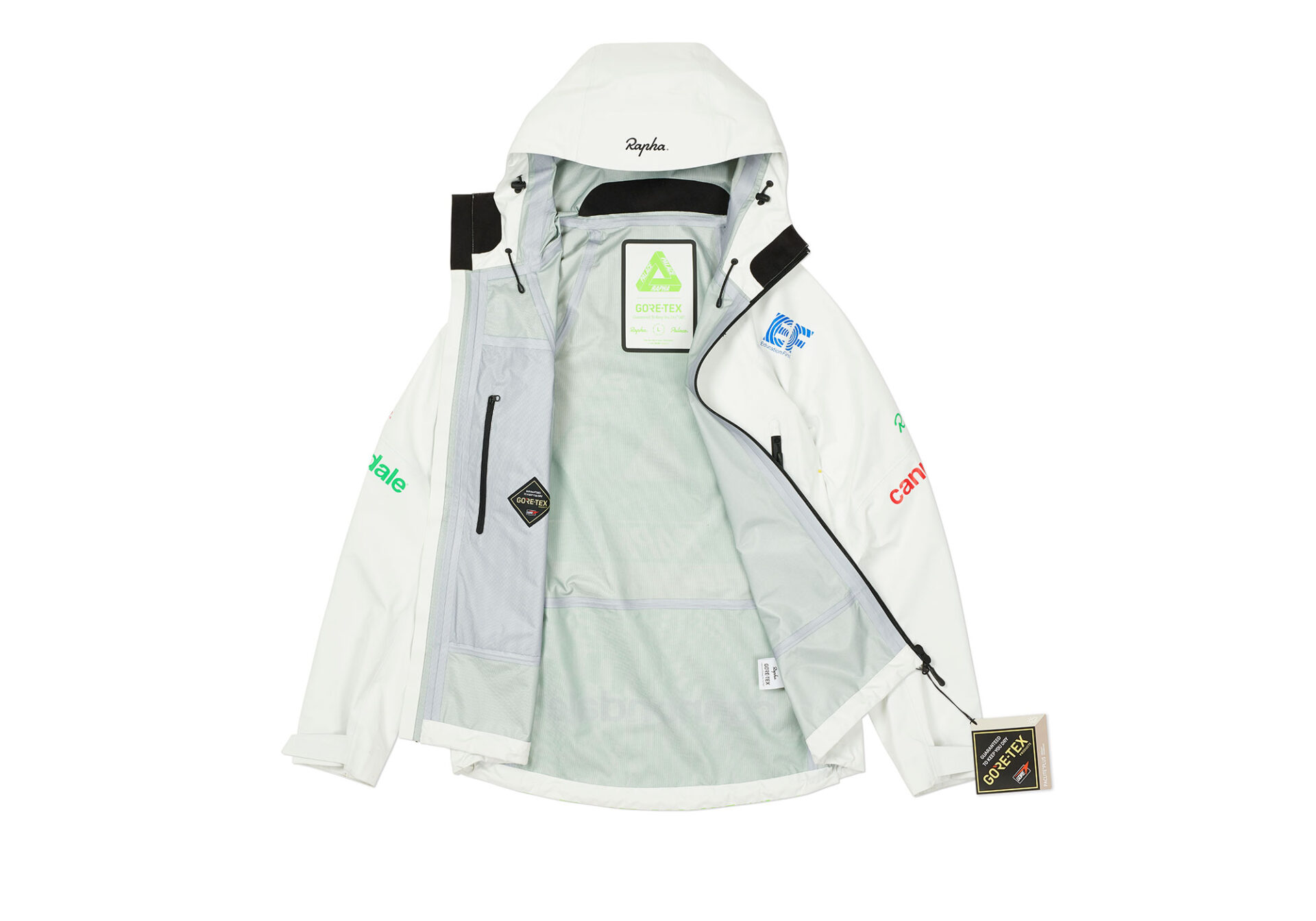 PALACE SKATEBOARDS × Rapha、ロードレースチーム着用コラボ