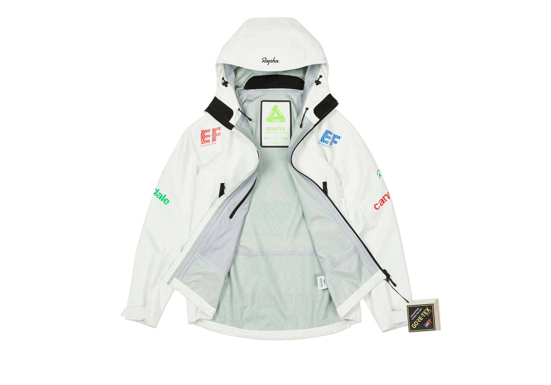 PALACE SKATEBOARDS × Rapha、ロードレースチーム着用コラボ