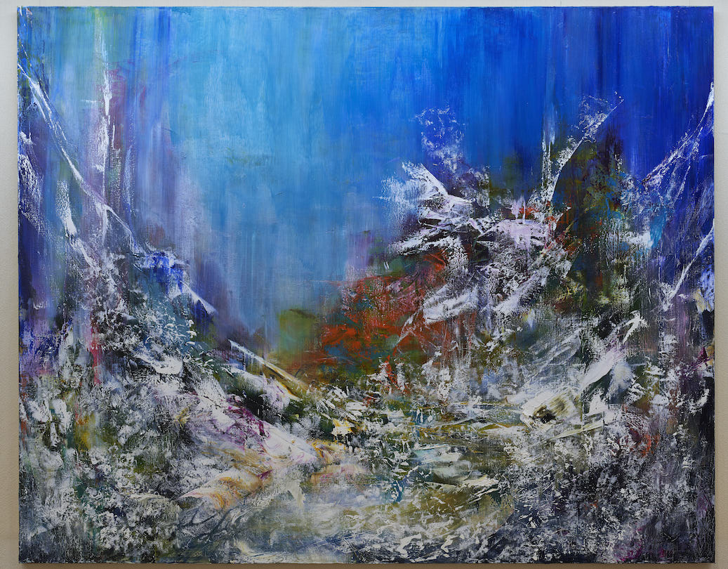 アクリル画 無題 880 アクリル画無題880 アクリル絵画／無題