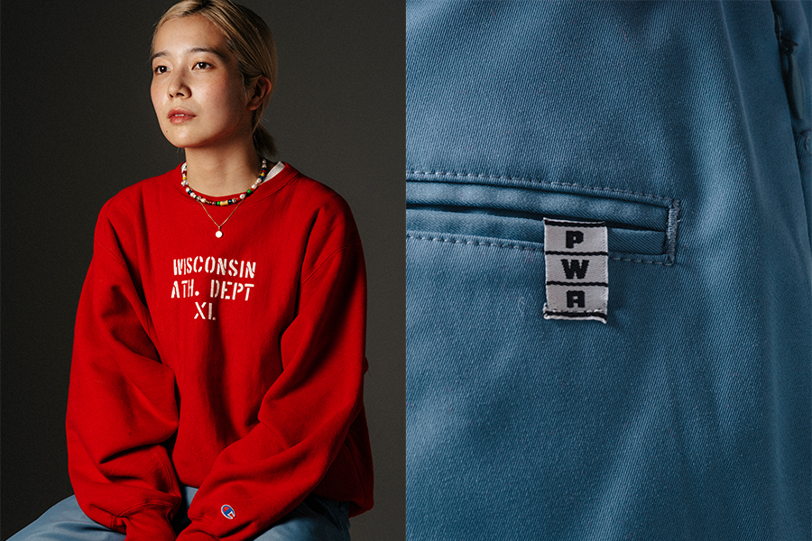 新レーベルPWA、ファーストコレクションルック公開　ポリエステル100%パンツ発売