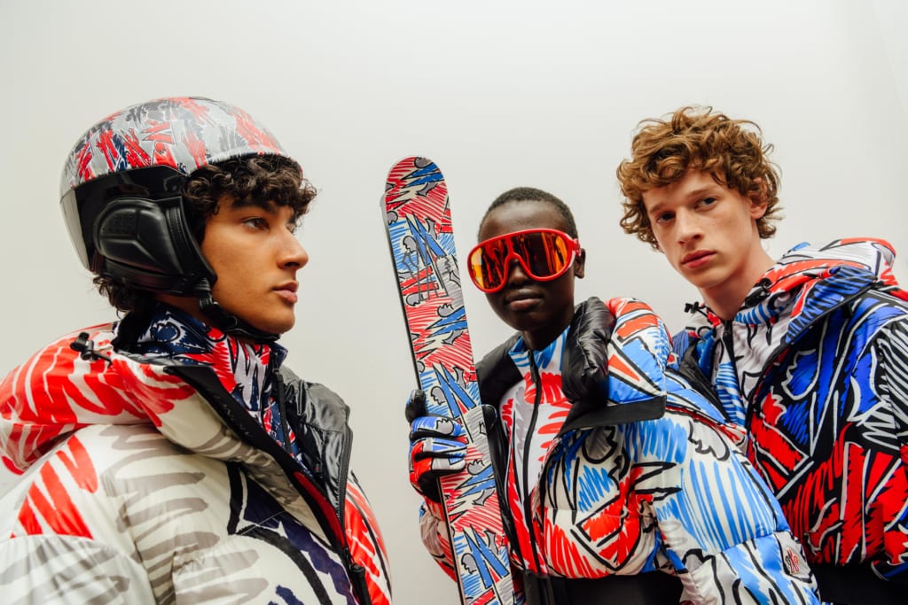 MONCLER、2020-2021年秋冬コレクション発売 カラフルな幾何学柄を一面