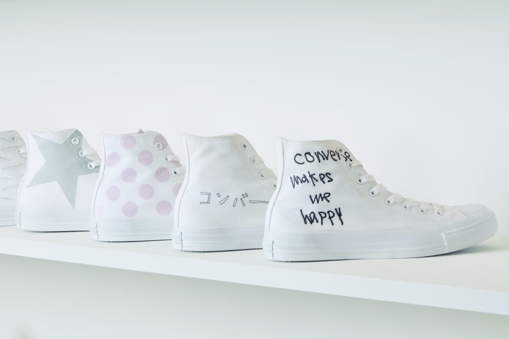White atelier BY CONVERSEプリントカスタマイズキャンペーン開催