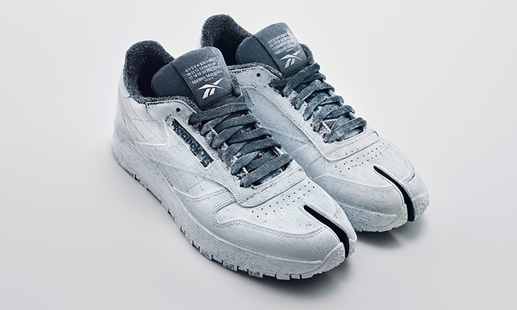 Maison Margiela×Reebokコラボ、第2弾はクラシックレザー「タビ」スニーカー | HIGHSNOBIETY.JP（ハイスノバイエティ）