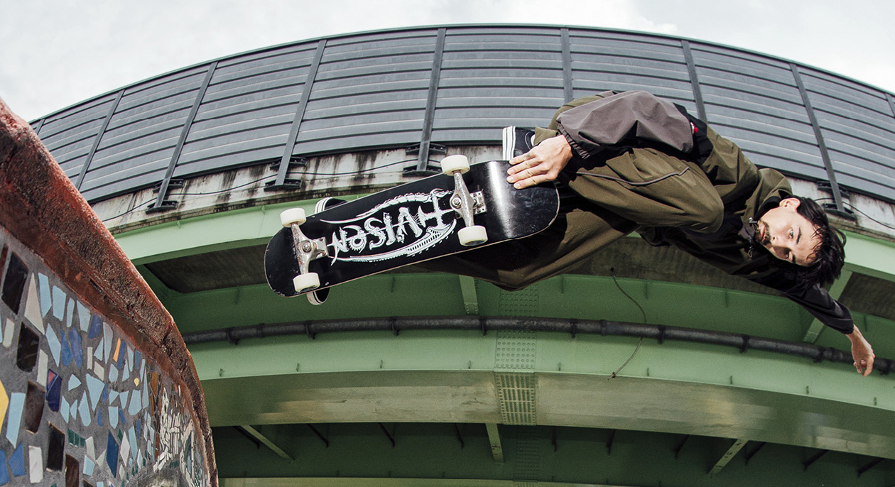 Evisen Skateboards 米老舗トラックカンパニーと初のコラボアイテム