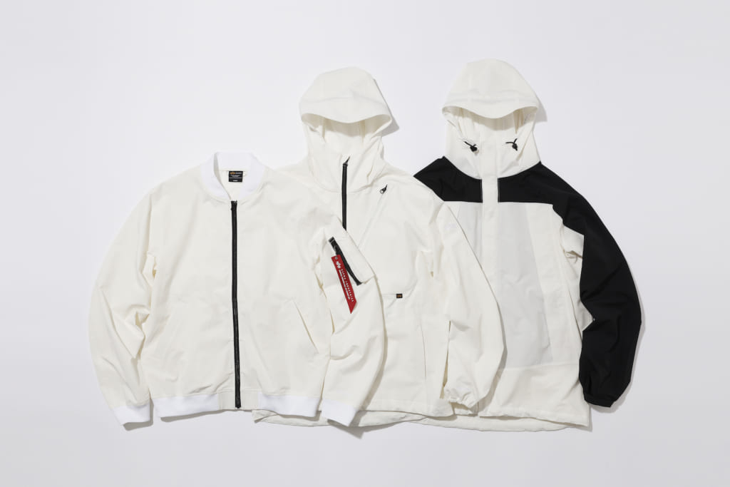 ALPHA INDUSTRIES、春夏に向けた新作機能性アウター開発