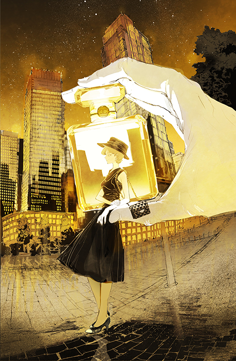 sai カレ シャネル 絵画 シャネルの世界が漫画に シャネル・ネクサス・ホールで漫画展開催