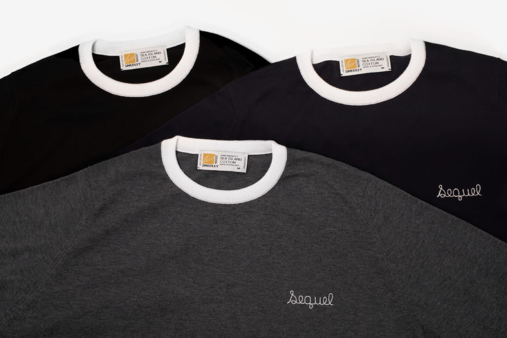 fragment design john smedley パックニットTシャツ