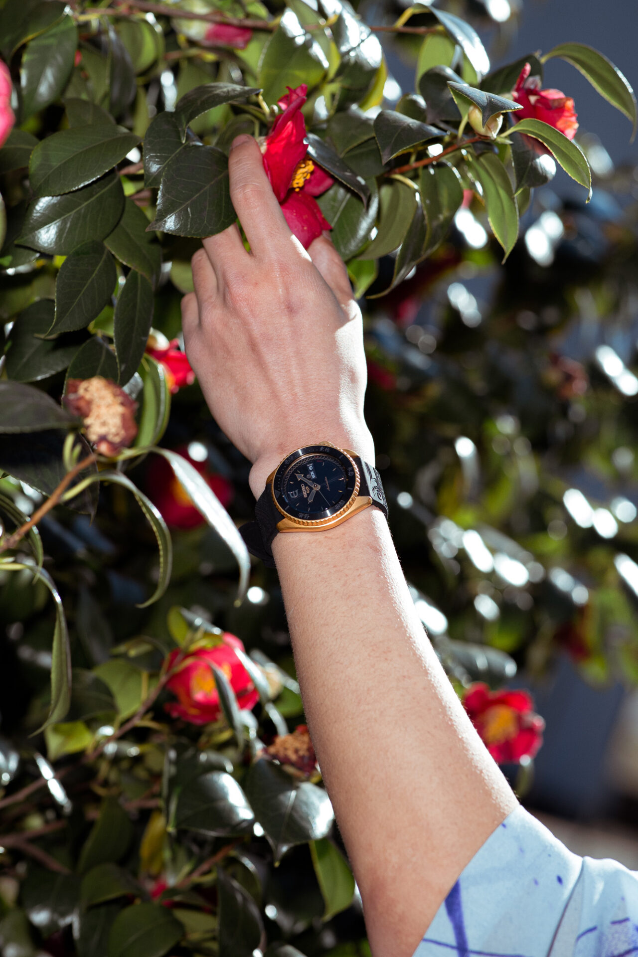 寿司モデル？ Evisen Skateboards×Seiko 5 Sportsコラボウォッチ