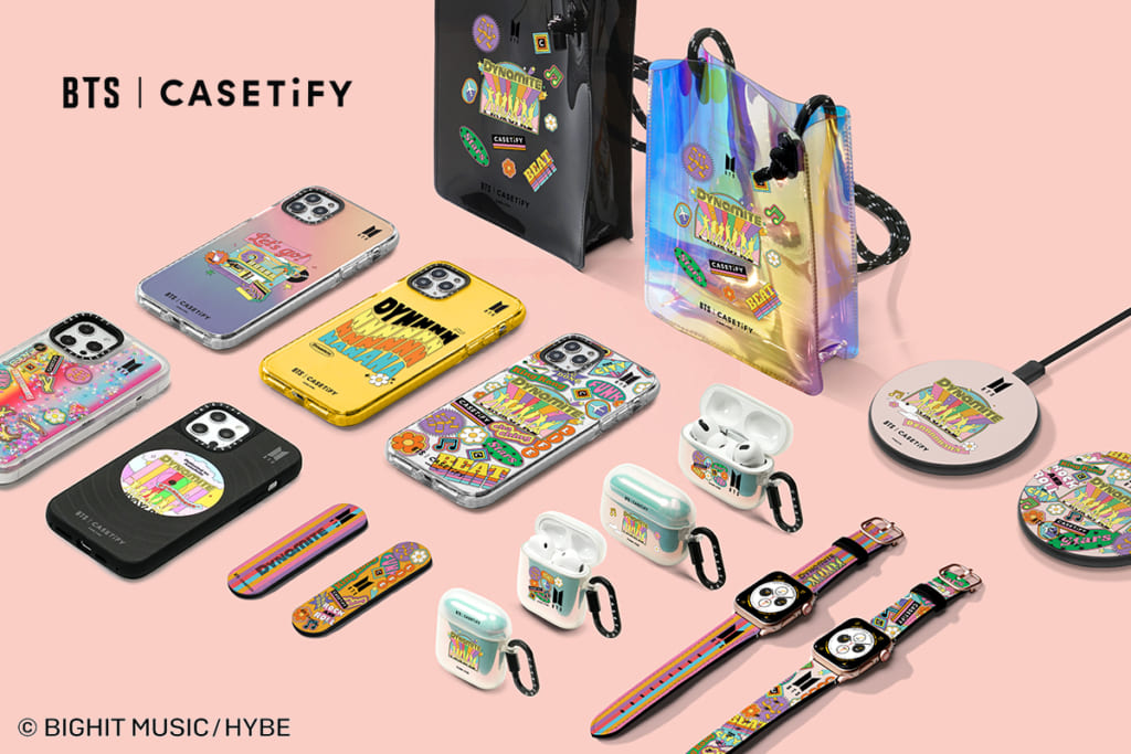 BTS「Dynamite」に焦点 CASETiFYからコラボ第3弾発売 | HIGHSNOBIETY