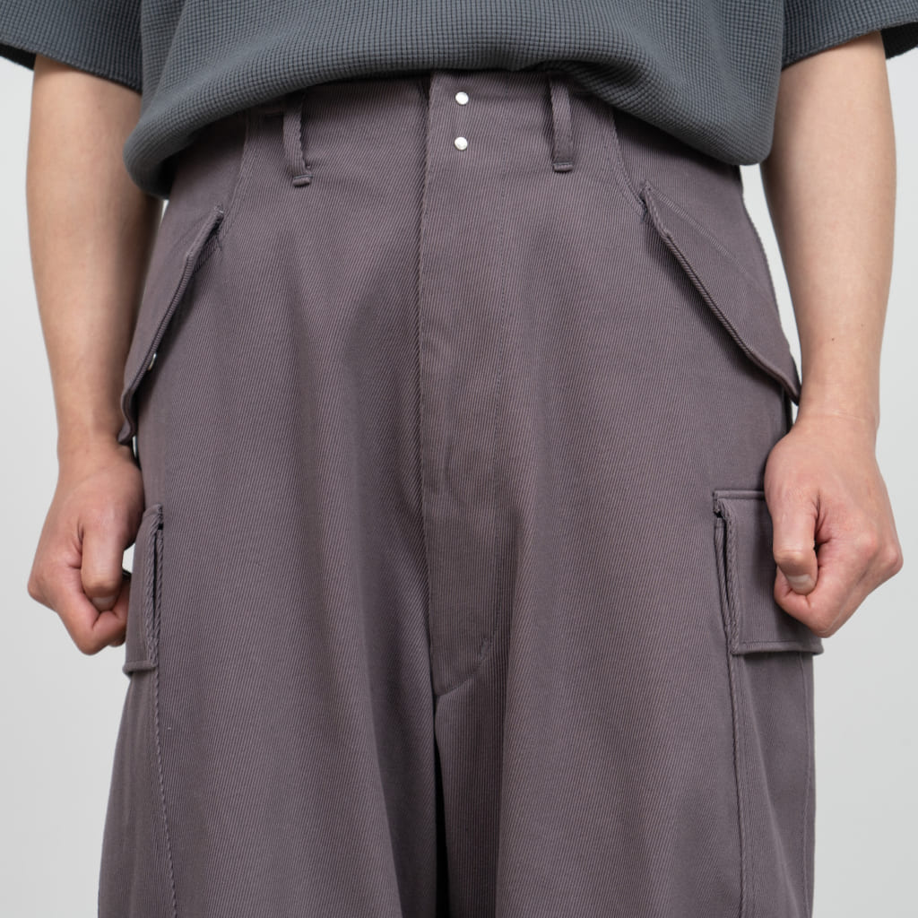 SOUMO  別注 CARGO TROUSERS 51ネイビー　サイズ2