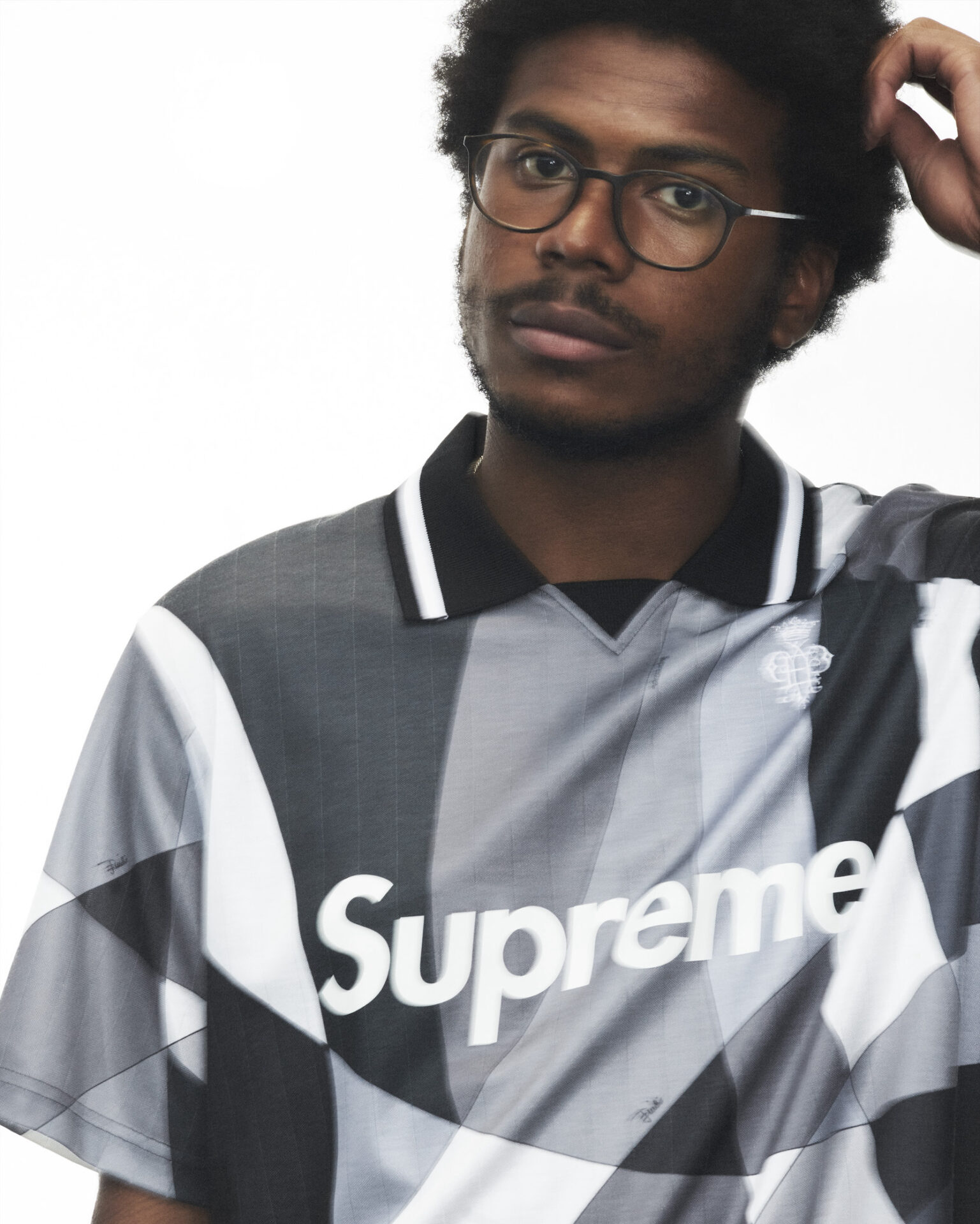 Supreme x Emilio Pucci シュプリームxエミリオプッチ S/S Shirt Blue 半袖シャツ レーヨン ブルー L 店舗受取可 シュプリームがエミリオ・プッチとのコラボレーションを発表