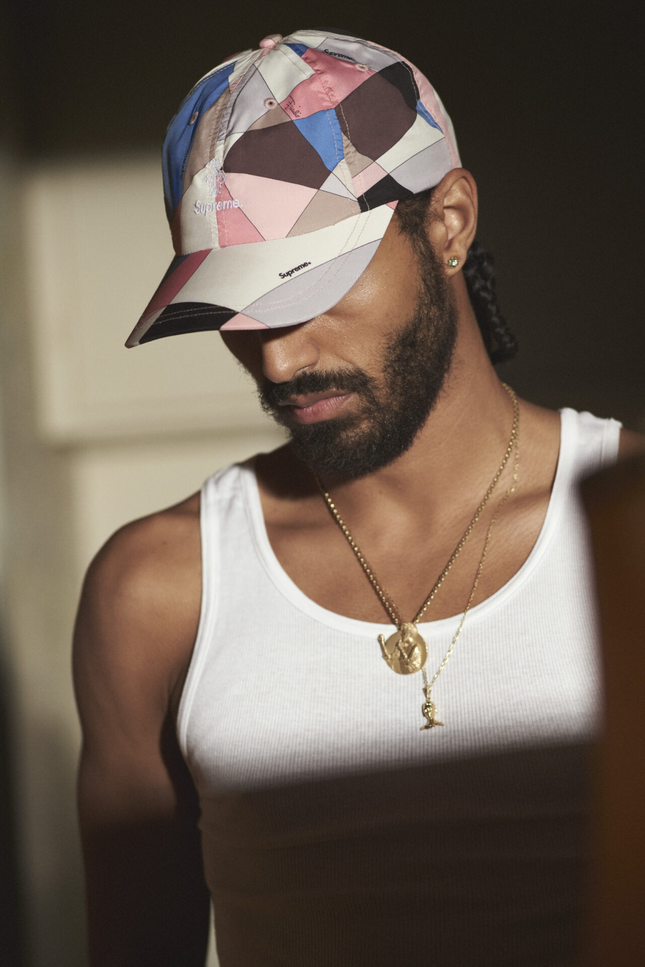 Supreme x Emilio Pucci 6-Panel 帽子 Supreme Emilio Pucci 6-Panel (SS21) - $68