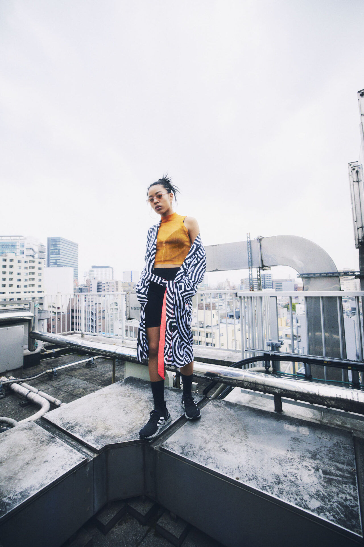 円のグラフィックが踊る adidasコラボコレクション | HIGHSNOBIETY.JP