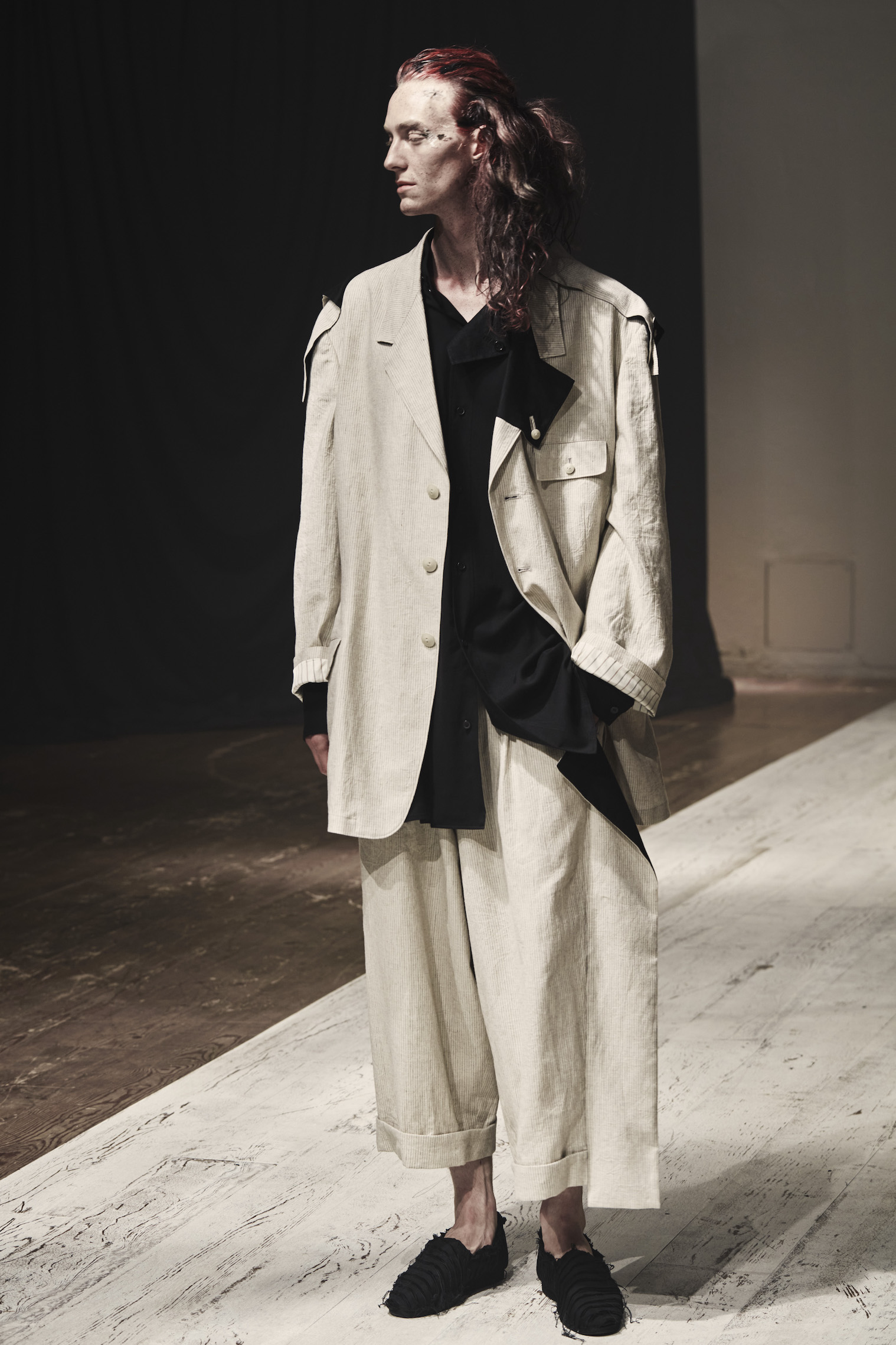 未使用品】 Yohji Yamamoto 19ss Look1セットアップ - メンズ