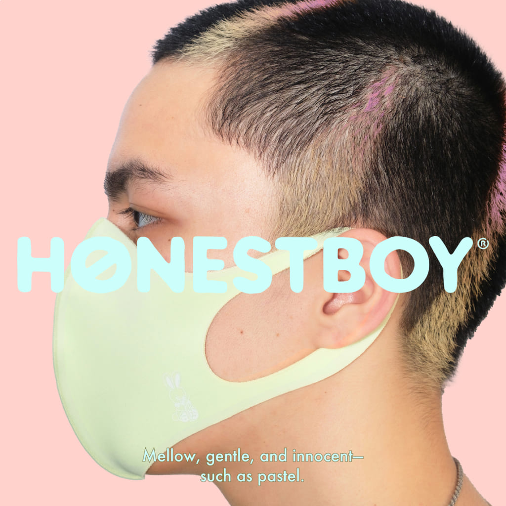 HONESTBOY®からPASTEL MASKとのコラボマスク発売 記念アイテムも