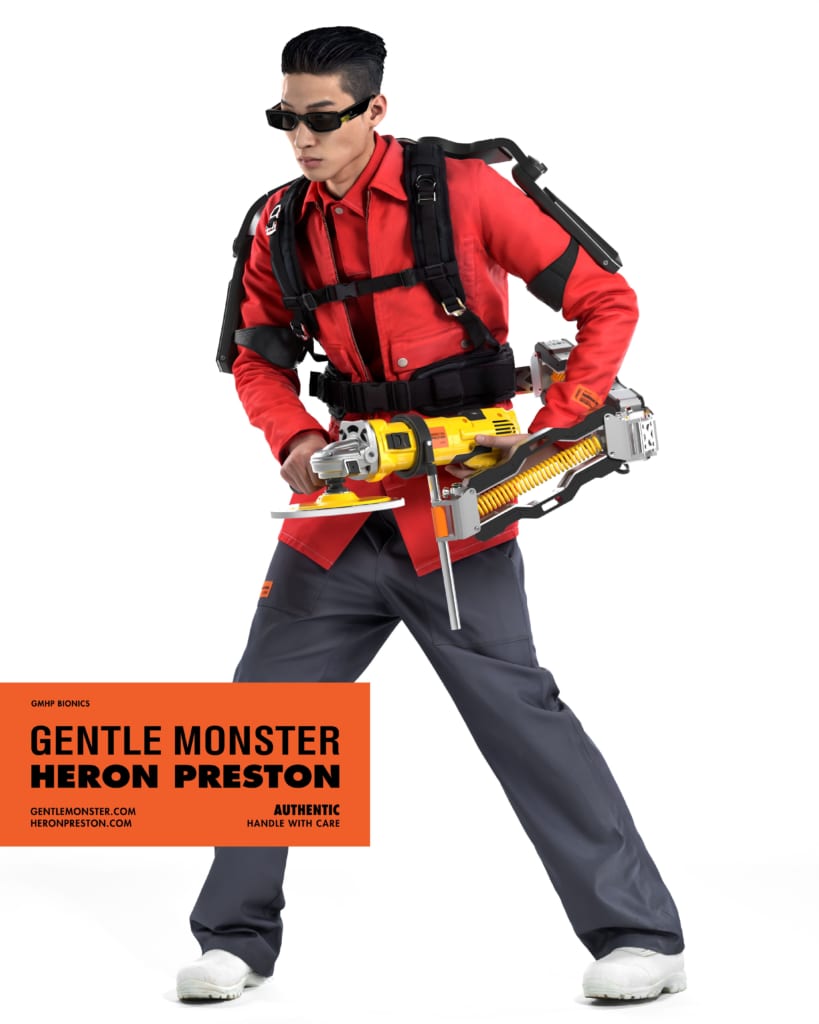 Gentle monster heron Preston コラボ　サングラス