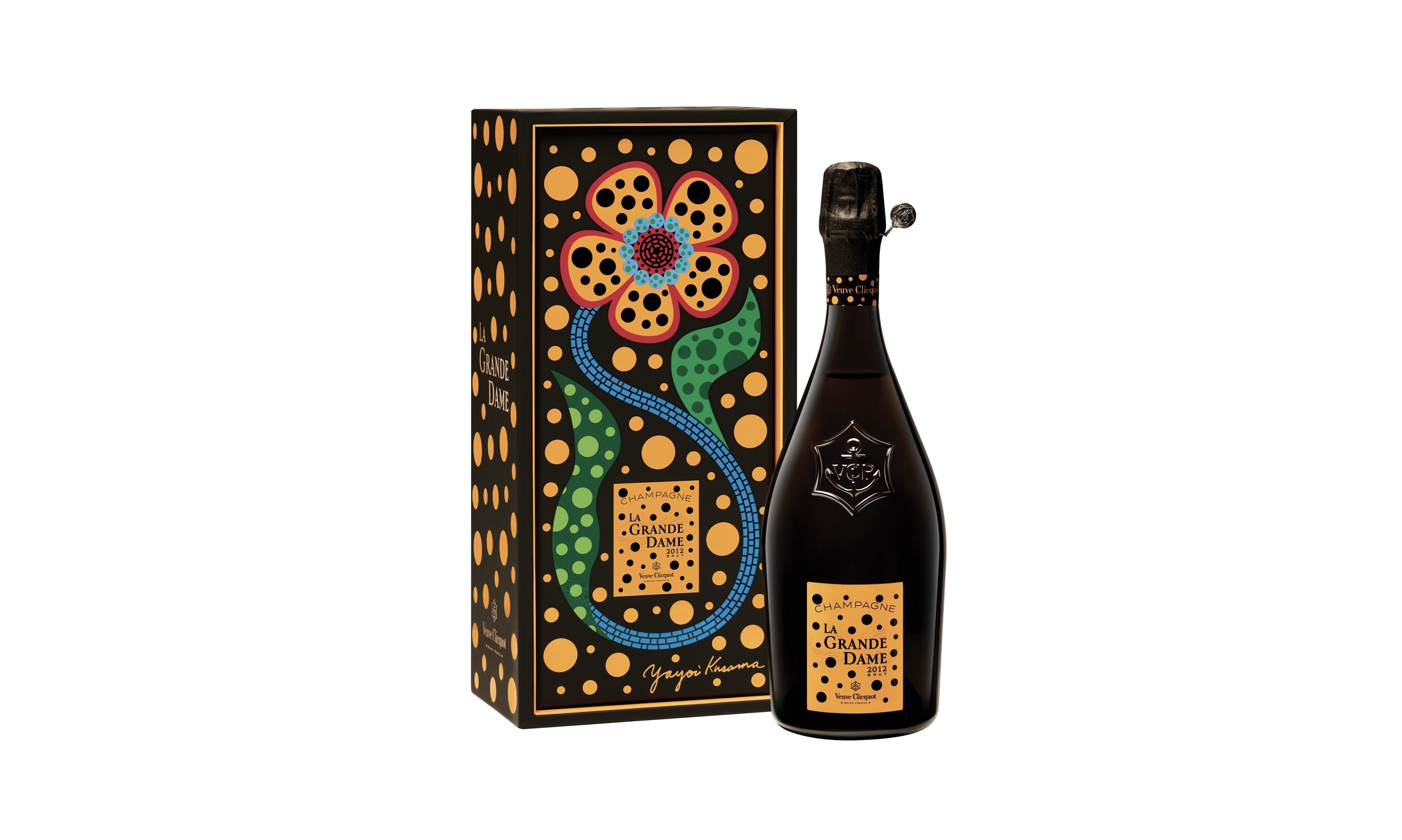 VEUVE CLICQUOT×草間彌生コラボシャンパン再発売　日本各地でポップアップも