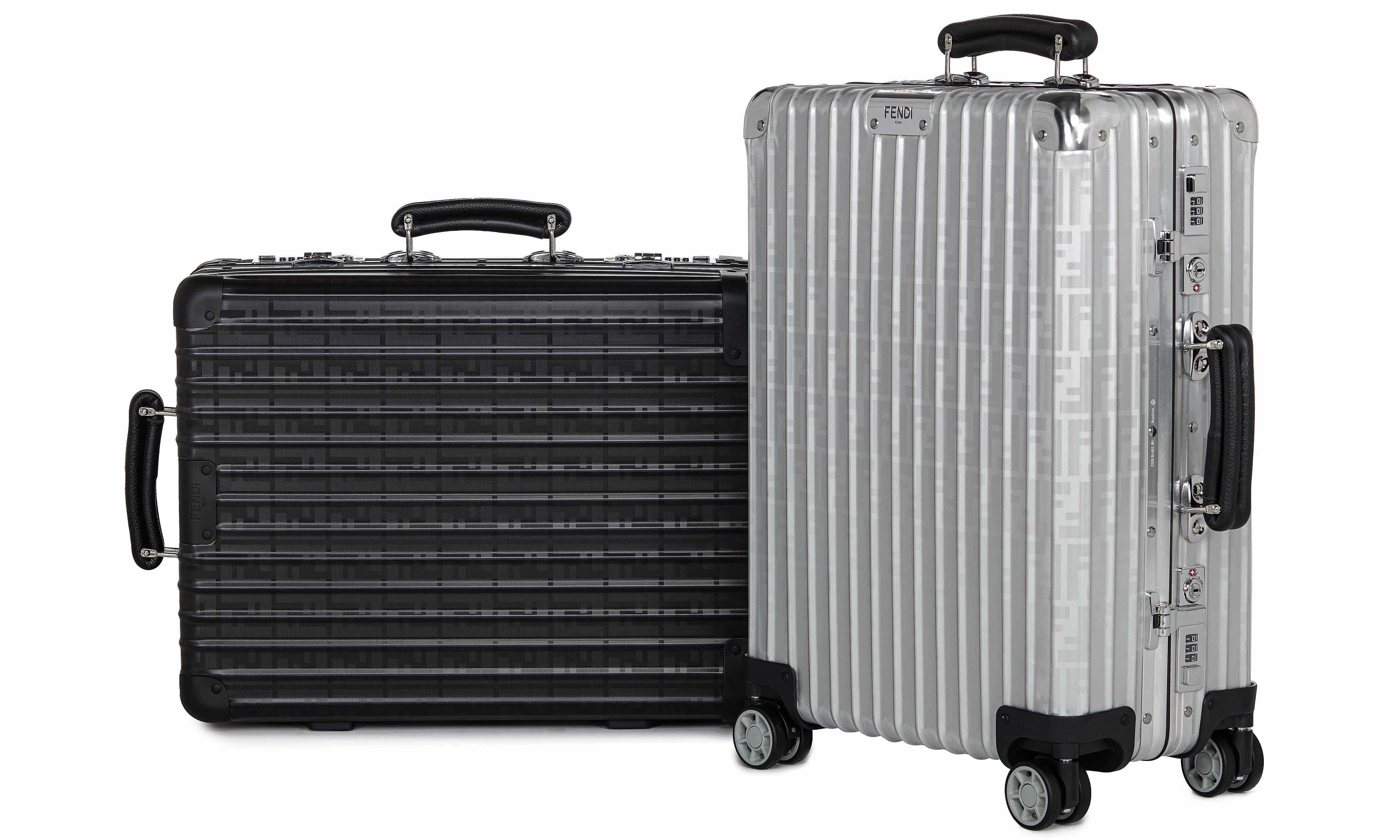 FENDI × RIMOWA 限定版スーツケースを発売
