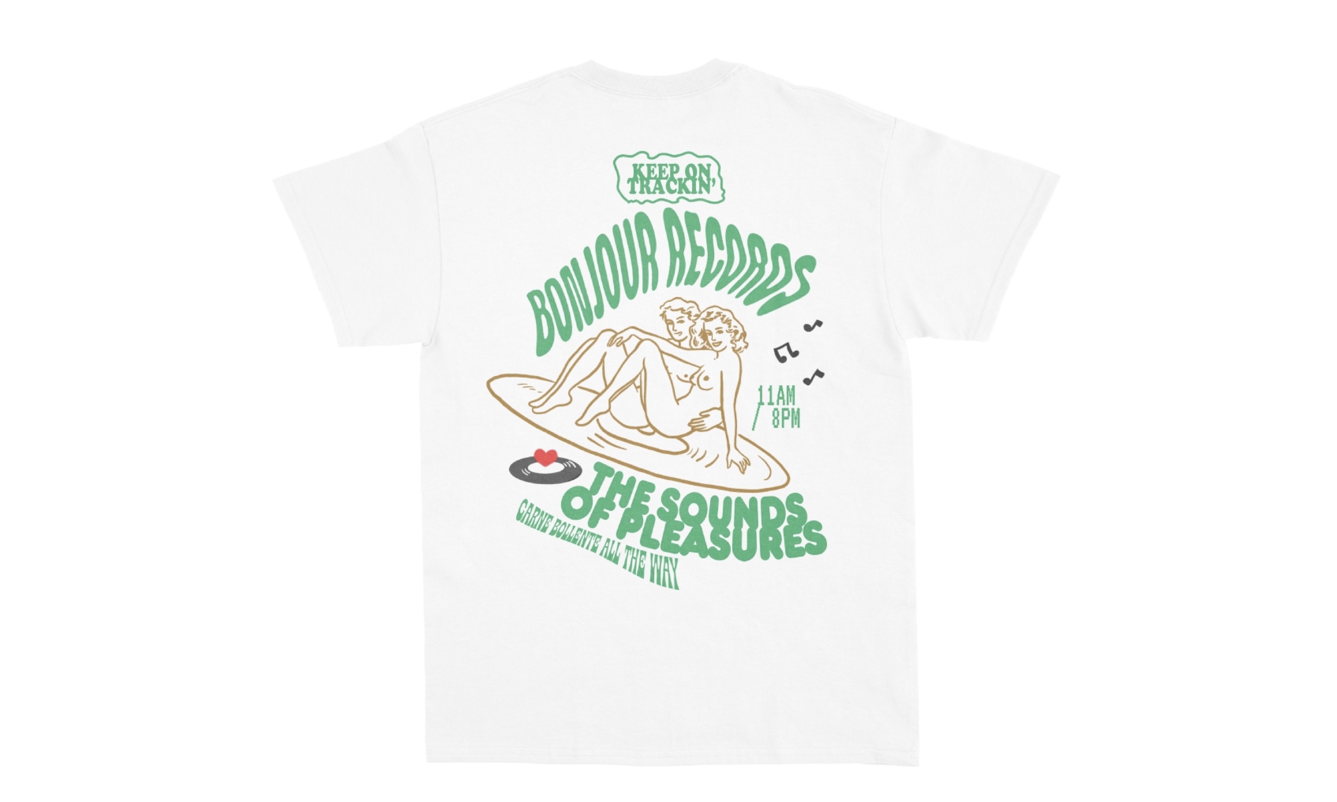 bonjour records25周年記念、Carne Bollenteとのコラボアイテム発売