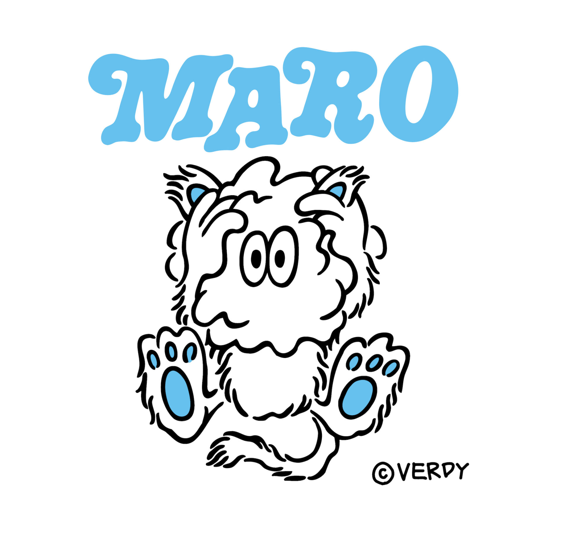 VERDY描き下ろしオリジナルキャラ登場 MAROとのコラボイベント開催