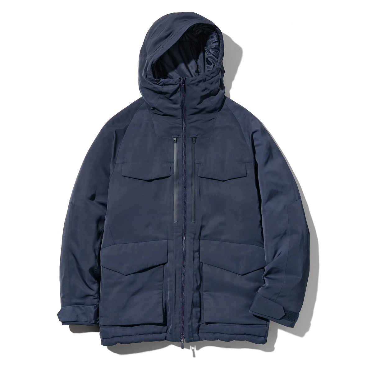 uniqlo white mountaineerhng 黒 4xlサイズ - ダウンジャケット