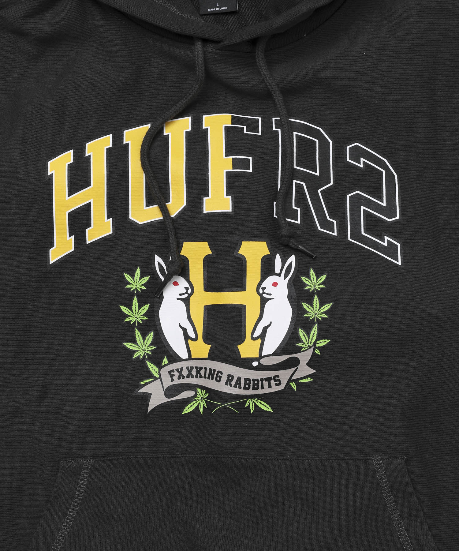 HUF×#FR2コラボアイテム発売 90'sアメリカンカレッジスタイルに焦点
