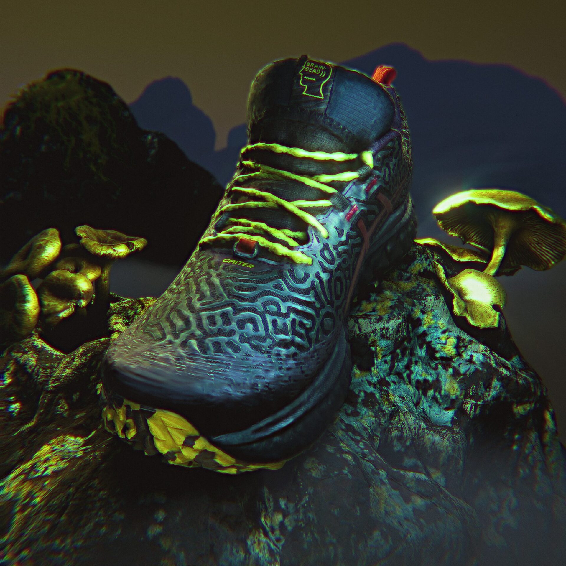 【未使用品】 K2 BRAIN DEAD INTUITION インナー ブレインデッドとアシックスが起こす化学反応は、いまのムードで