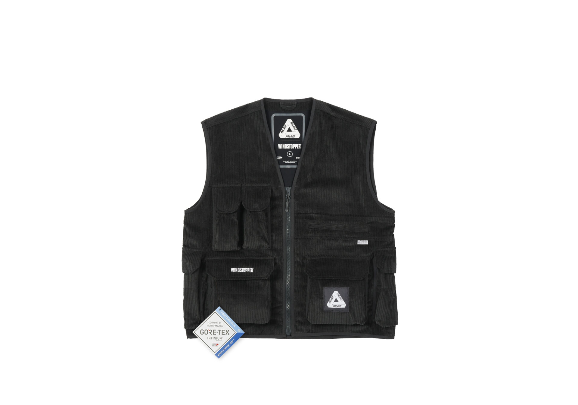 PALACE コーデュロイジャケット 黒 SEVEN BY SEVEN - 【25-26AW】 コーデュロイ ジャケット - 1st Type