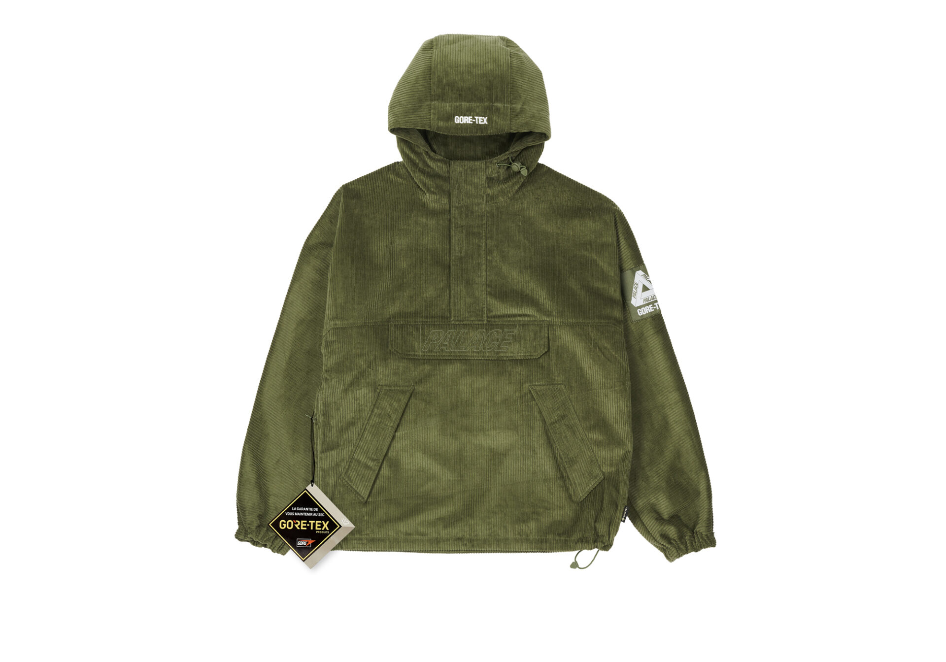 PALACE ウィンター 21 Week 3 ゴアテックスと撥水加工のコーデュロイ