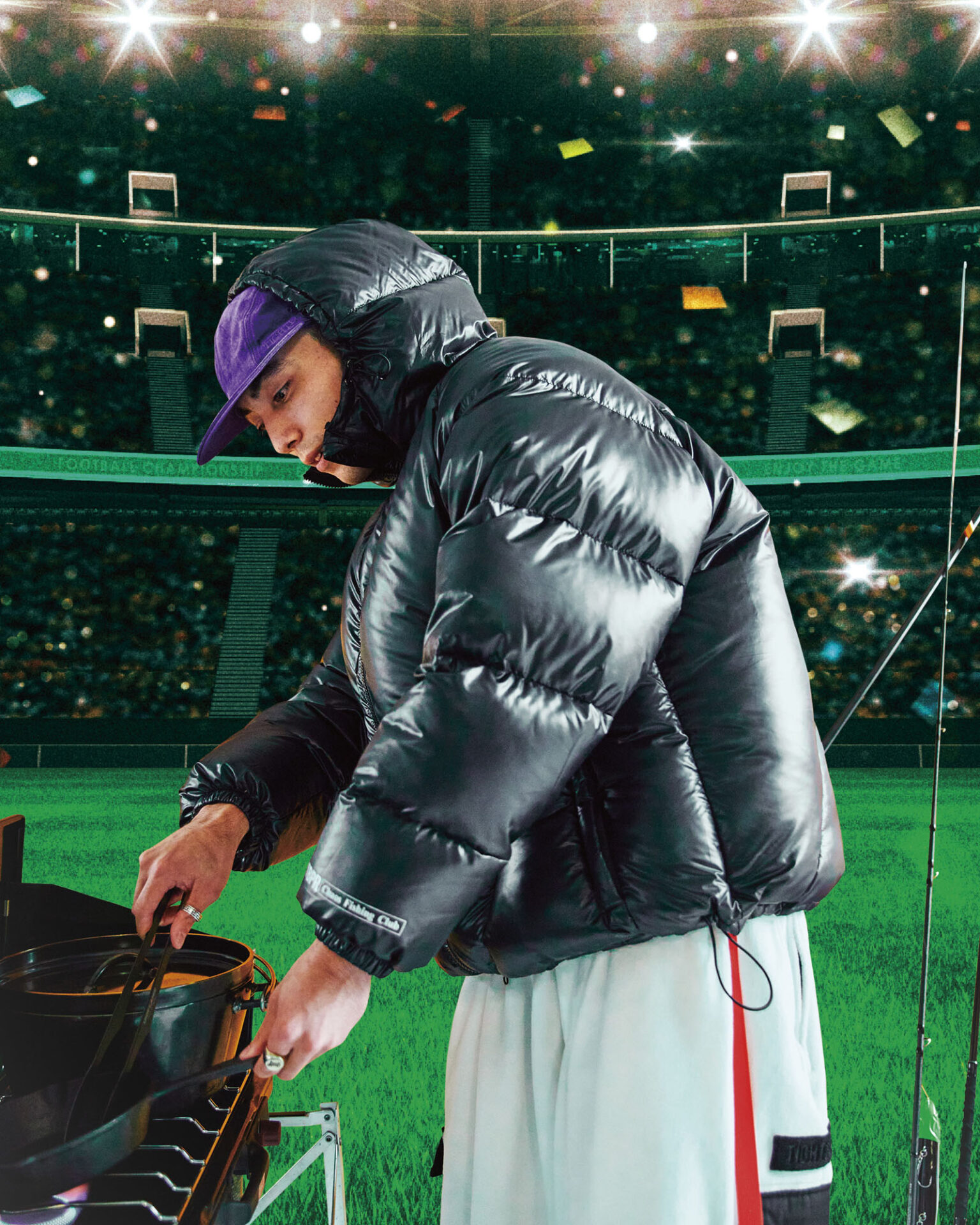 タイトブース カオスフィッシングクラブ アノラック インパクトある刺繍やグラフィックがアクセントになったおすすめ