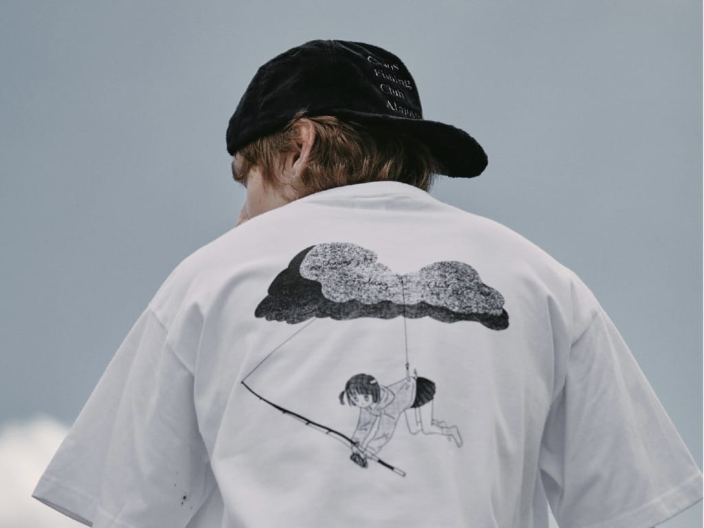 Chaos Fishing Club × Almostblack コラボTシャツ