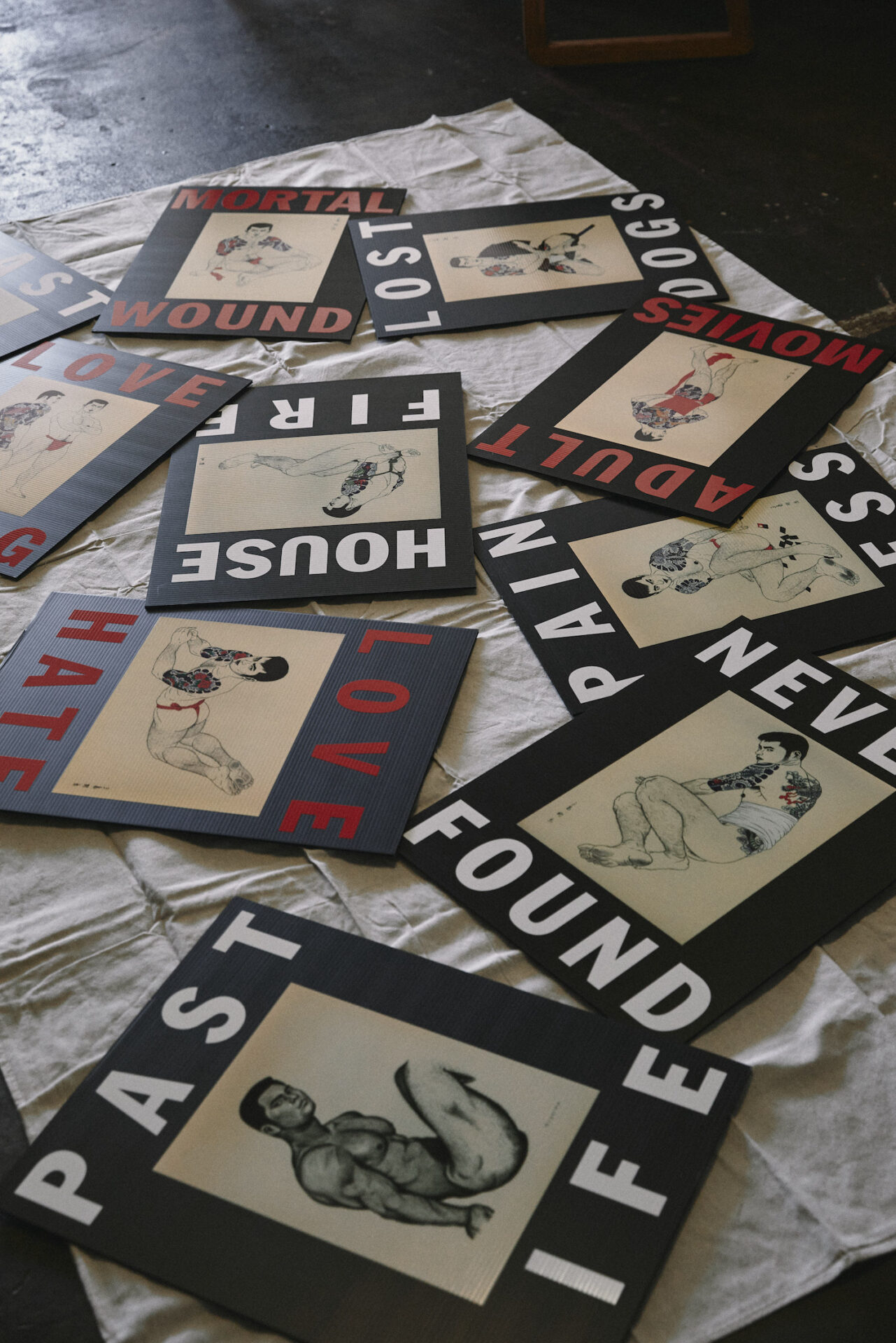 ゲイ・エロティックアート界巨匠、三島剛とカリ・デウィットのコラボ